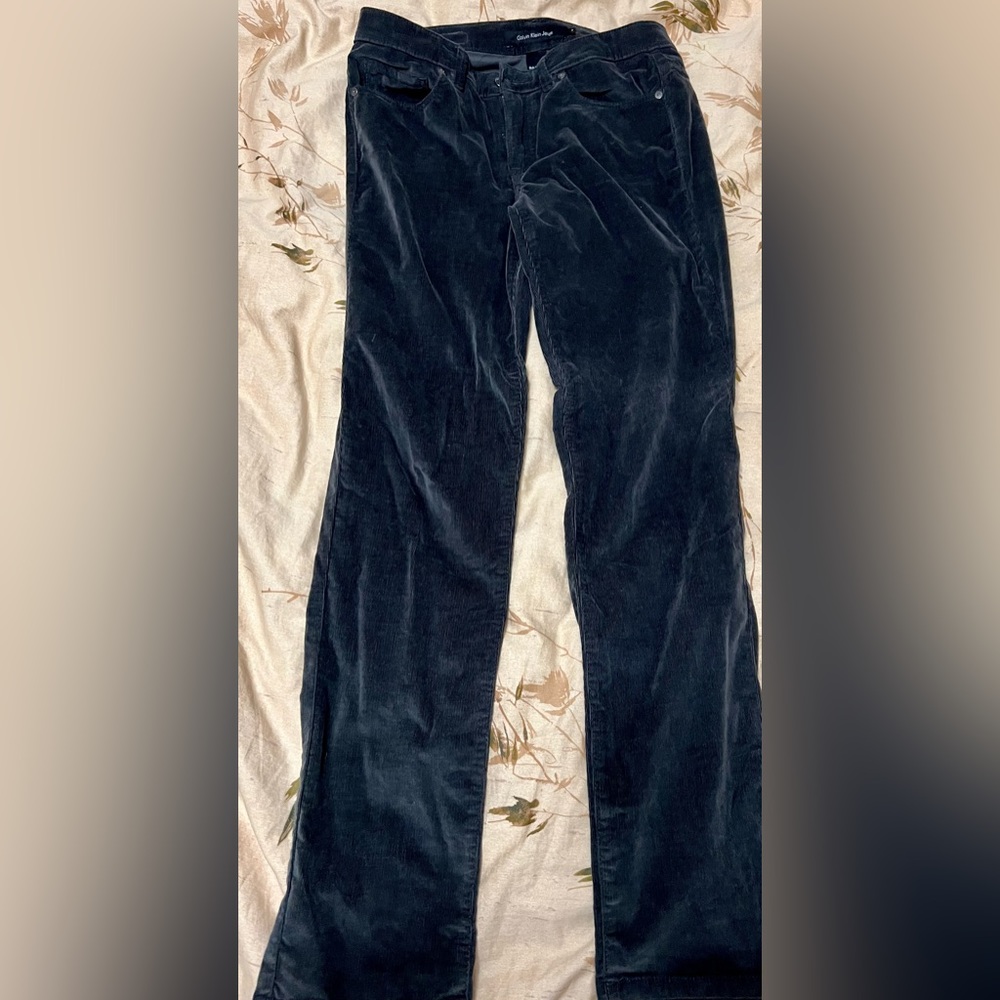 Calvin Klein Grey Corduroy Jeans
